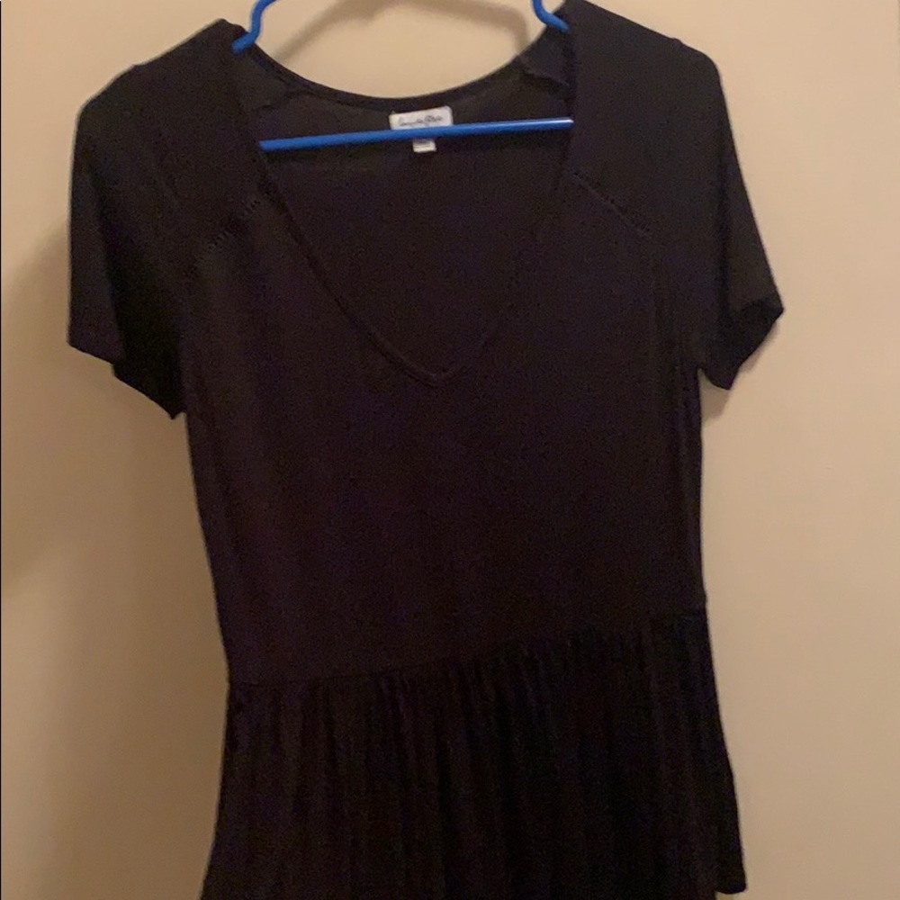 Black work blouse